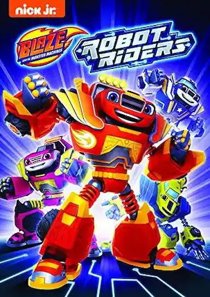 Front. Blaze And The Monster Machines: Robot Riders - DVD.