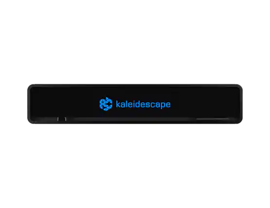 Front. Kaleidescape - Kaleidescape Strato V - Black.