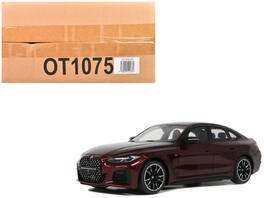 Otto Mobile - 2021 BMW M440i xDrive Gran Coupe Aventurin Limited Edition to 500 pieces Worldwide 1/18 Model Car - Red Metallic