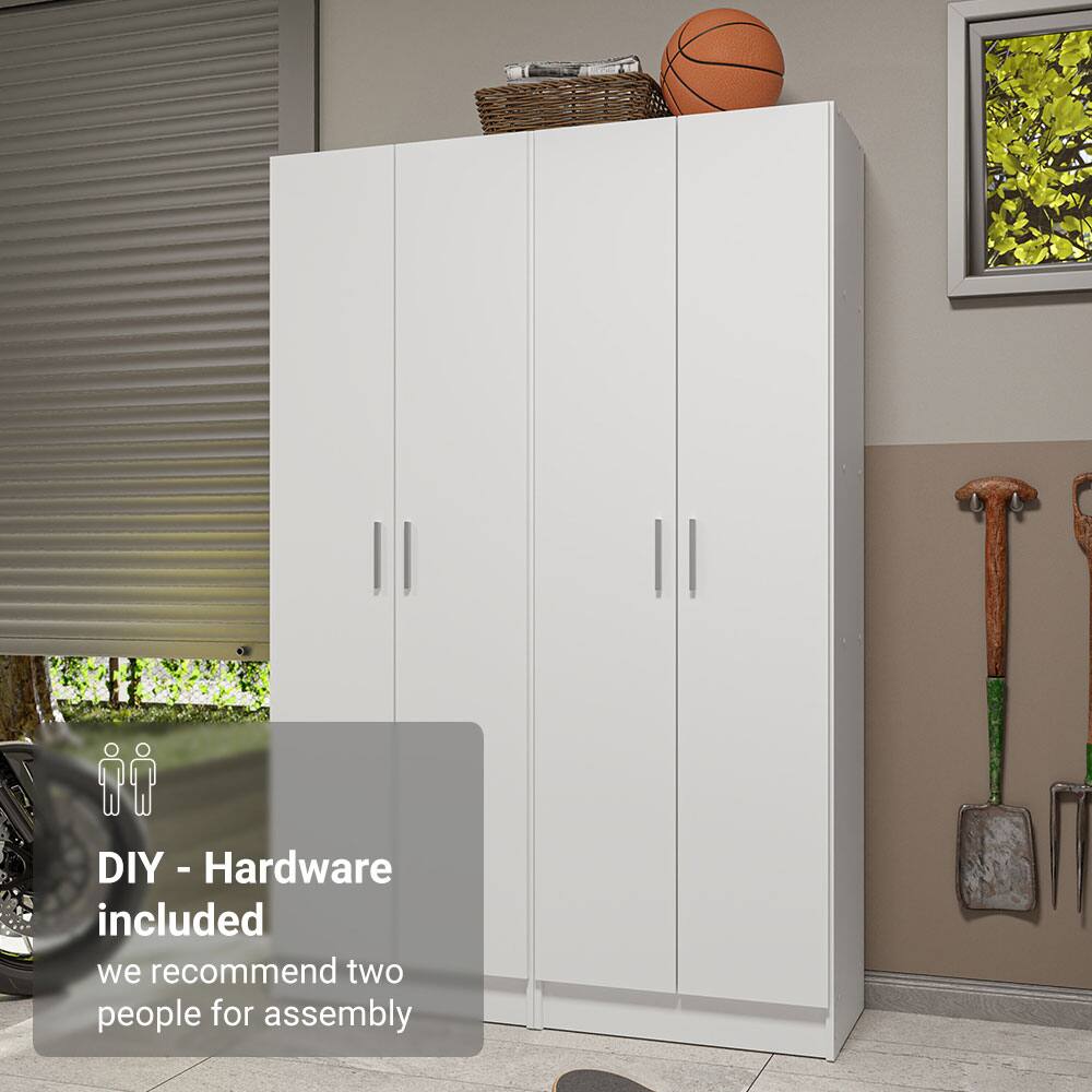 DIY - Hardware included  
we recommend two people for assembly