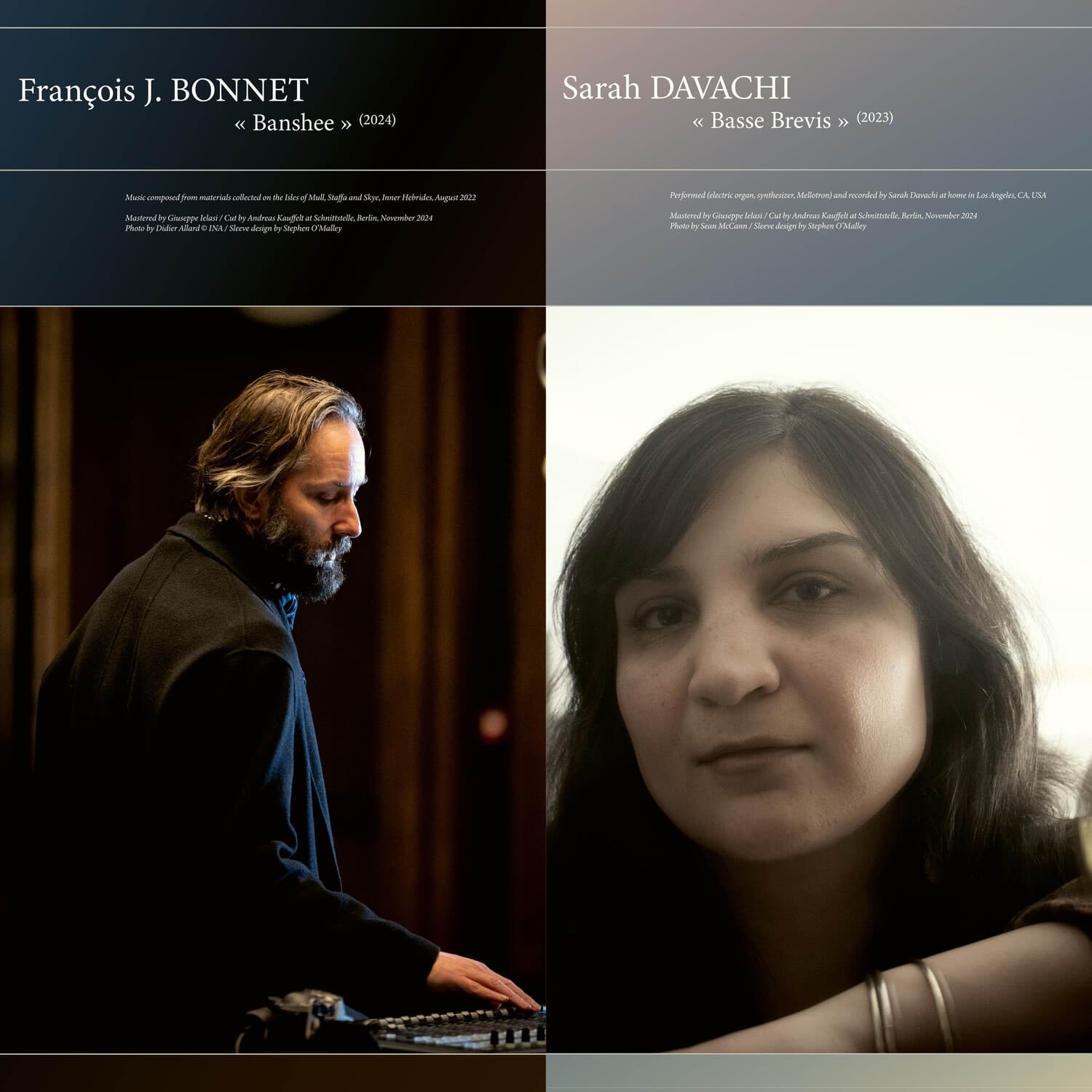 Francois J. Bonnet - Banshee / Basse Brevis  - VINYL LP