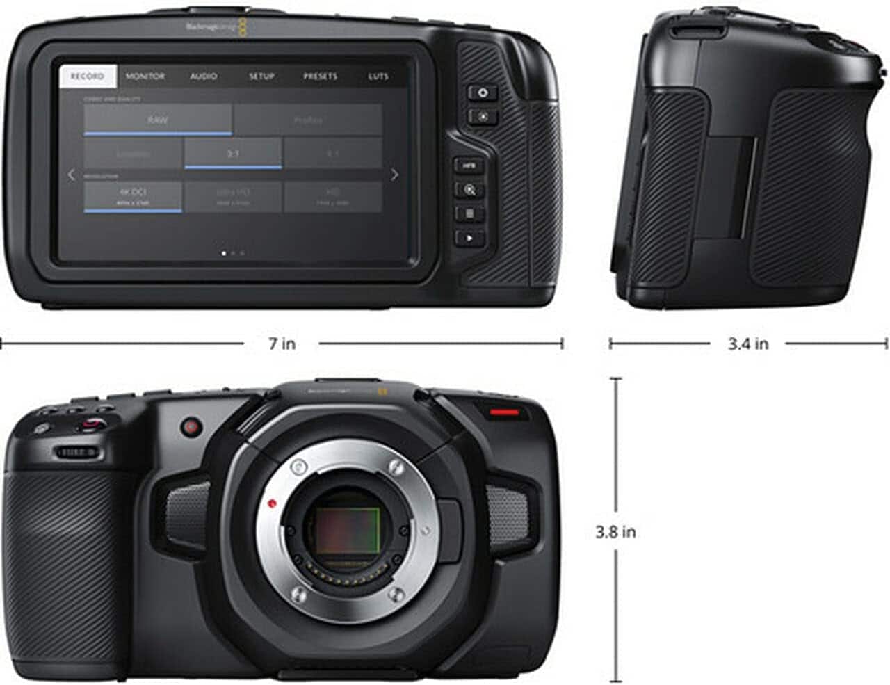Bundle Blackmagic Design Pocket Cinema Camera 4K Power - Best Buy