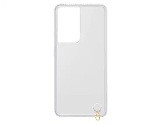 Front. Samsung - Samsung Galaxy S21 Ultra Clear Protective Cover I Color: Clear - Clear.