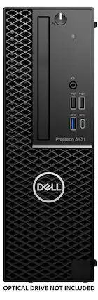e O 0 SS4F Precision 3431 DELL OPTICAL DRIVE NOT INCLUDED