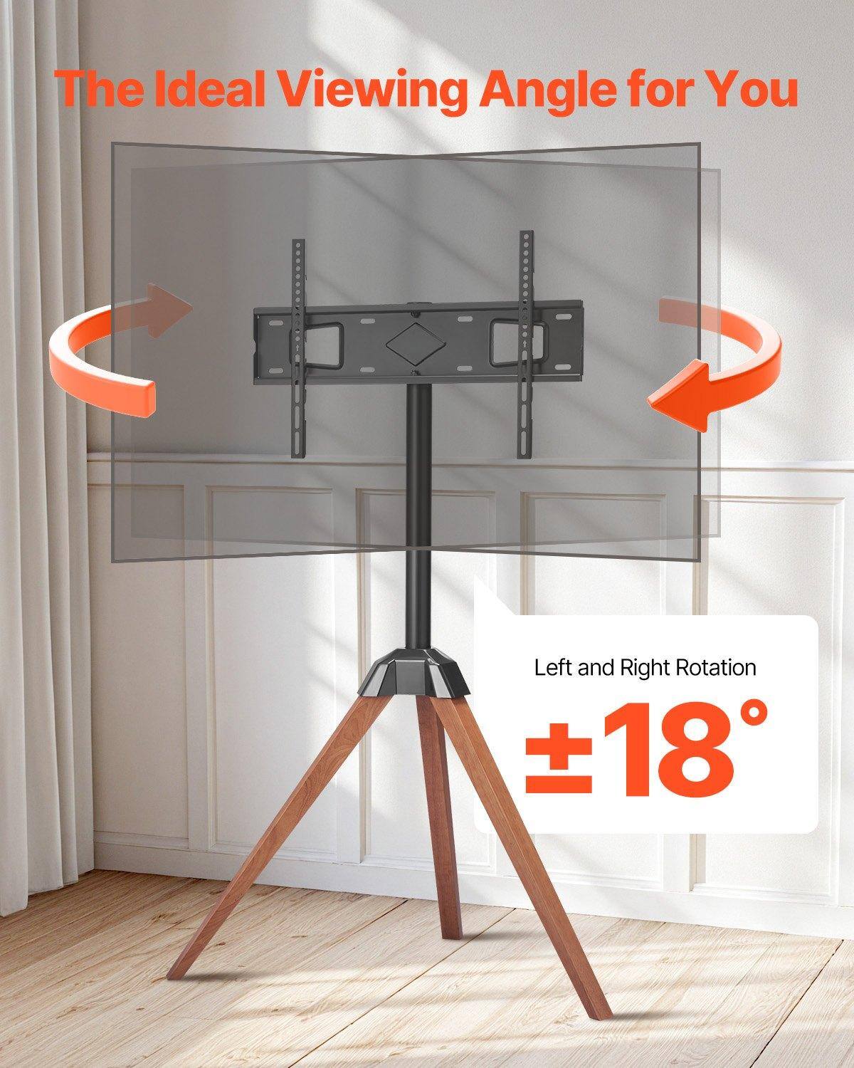 The Ideal Viewing Angle for You

Left and Right Rotation ±18°