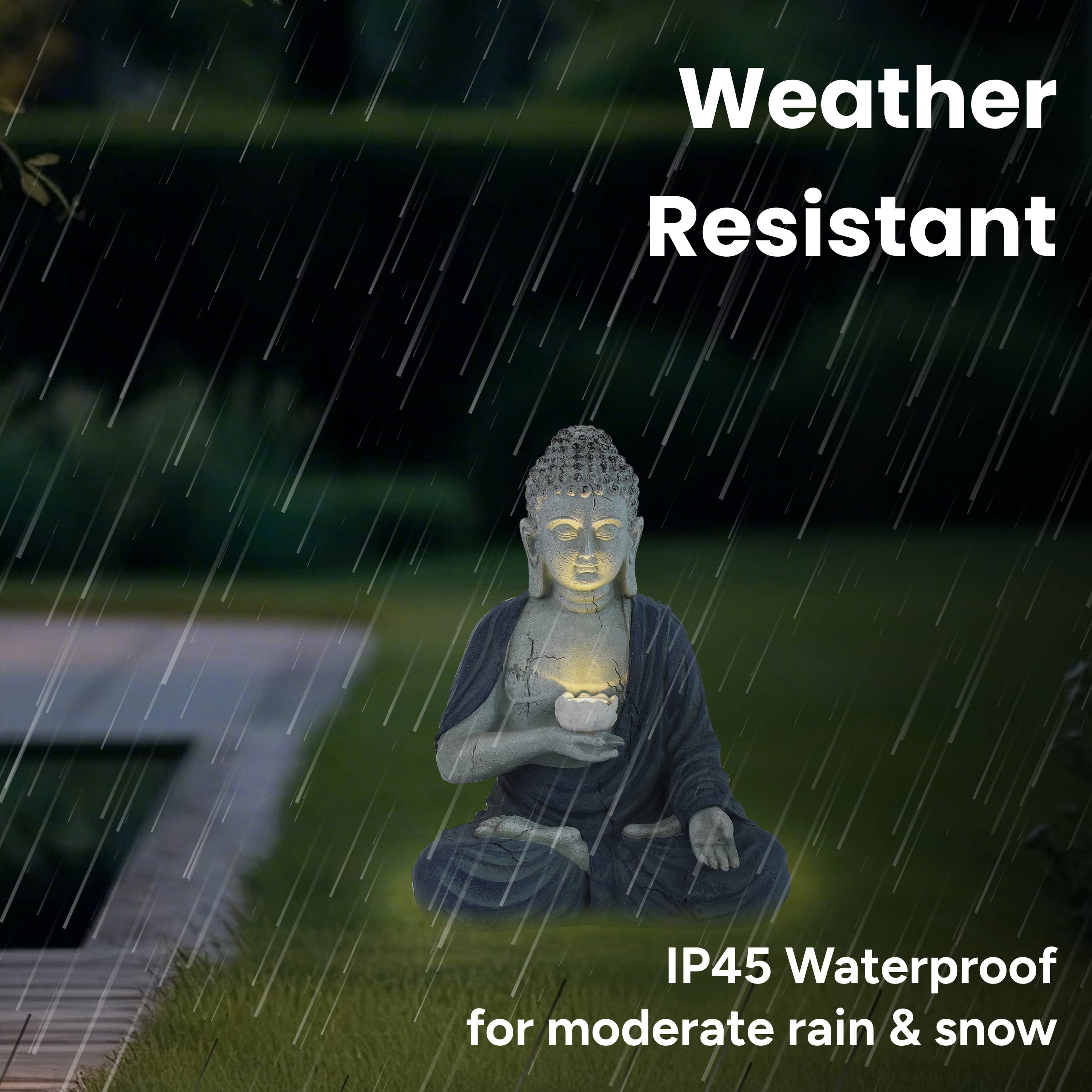 Weather Resistant  
IP45 Waterproof for moderate rain & snow