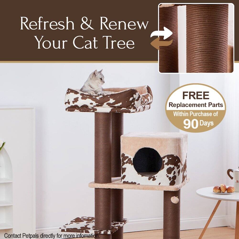 Refresh & Renew Your Cat Tree

FREE Replacement Parts Within Purchase of 90 Days

Contact Petpals directly for more information.