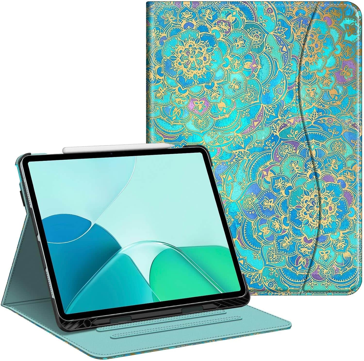 Fintie - Folio Stand Case for iPad Air 13-inch M4/M3/M2 (2026/2025/2024) | Multiple Viewing Angles Cover Auto Sleep/Wake - Shades of Blue price history on PriceWatchPro