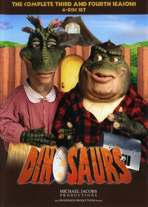 Front. Dinosaurs: The Complete Third and Fourth Seasons - DVD.