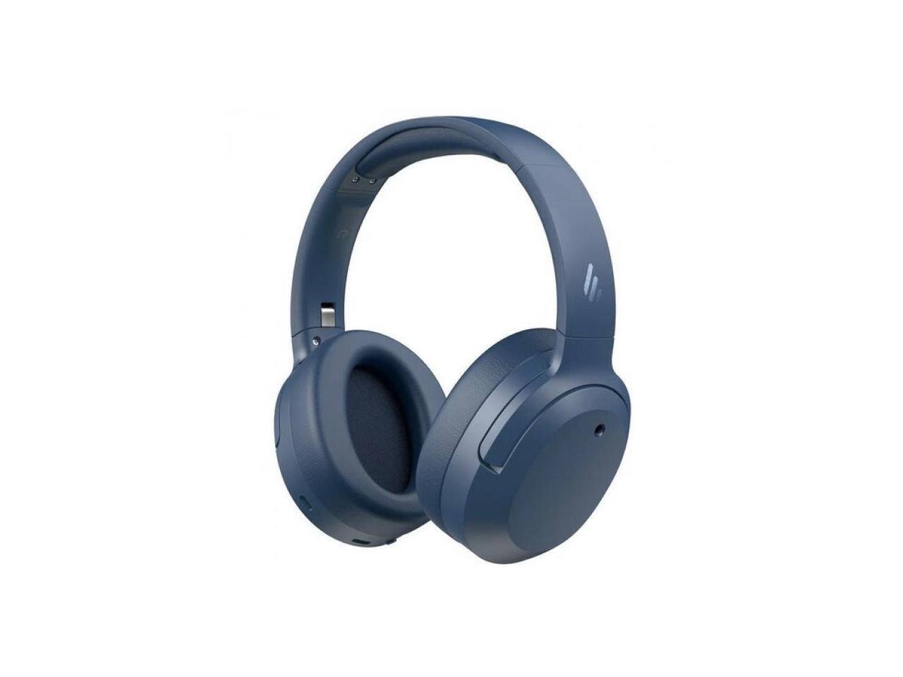 Alt View 7. Edifier - Edifier W820NB Plus Bluetooth ANC Over-Ear Headphones - Navy - Navy.