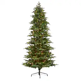 BreeBe - 8’ South Carolina Christmas Tree w/650 LED and 2598 Tips - Green