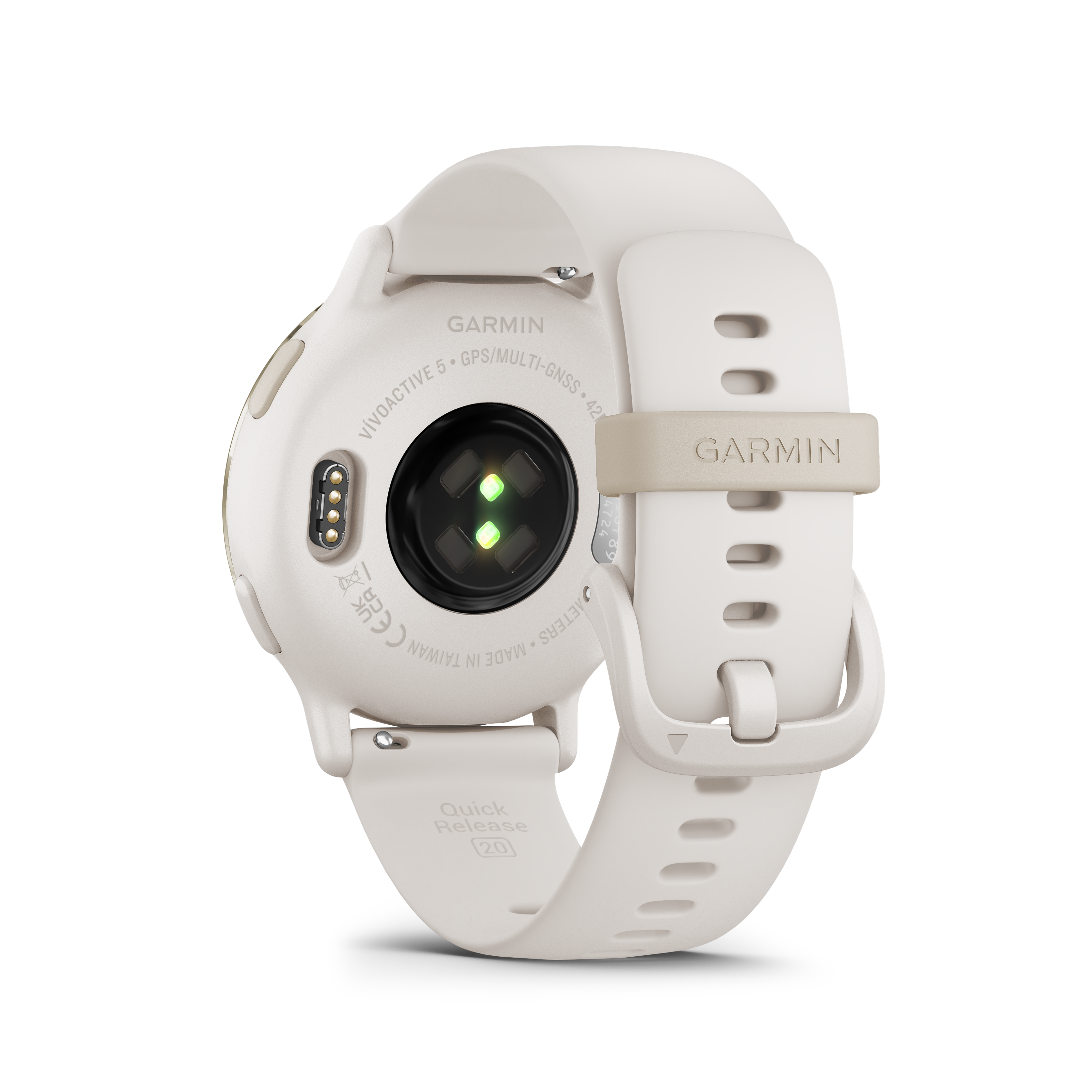 Garmin GPSウォッチ ホワイト Garmin Vivoactive 5 Fitness Tracker Smart Watch For Women & Men