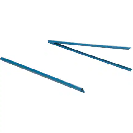 Front. Humangear - Humangear UnStraw Reusable Straw - Blue - Blue.