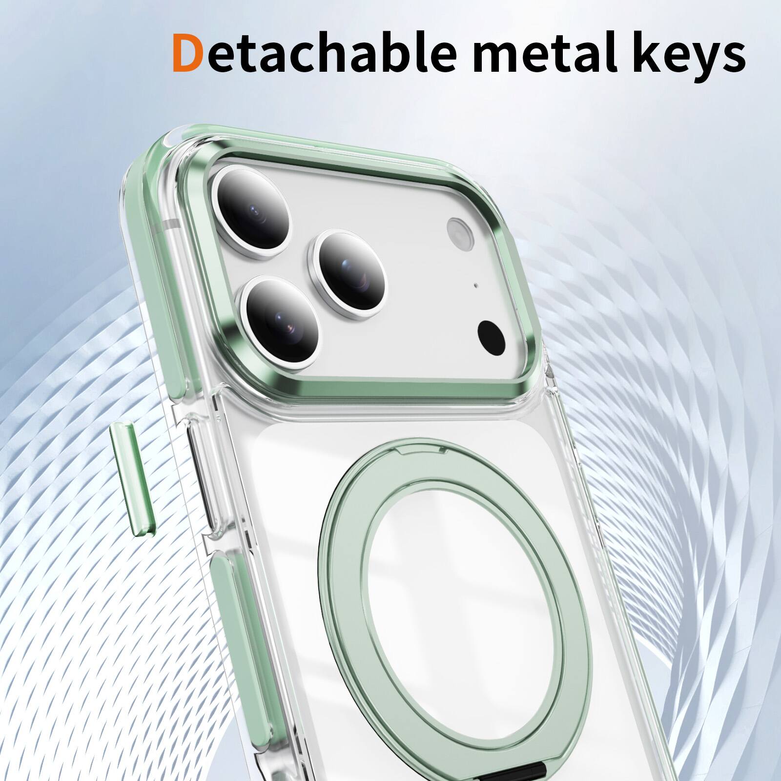 Detachable metal keys