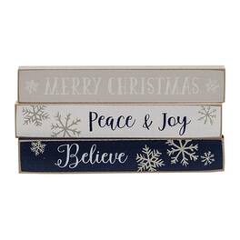 BreeBe - Believe Snowflake Mini Stick 3 Asstd - Multicolor