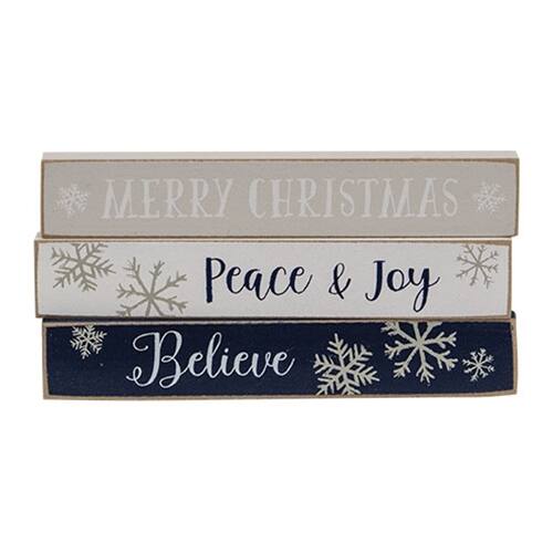 MERRY CHRISTMAS  
Peace & Joy  
Believe