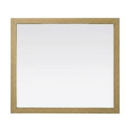 Elegant Kitchen and Bath - Noah Wooden Rectangle Mirror 42 x 36 - Honey Brown