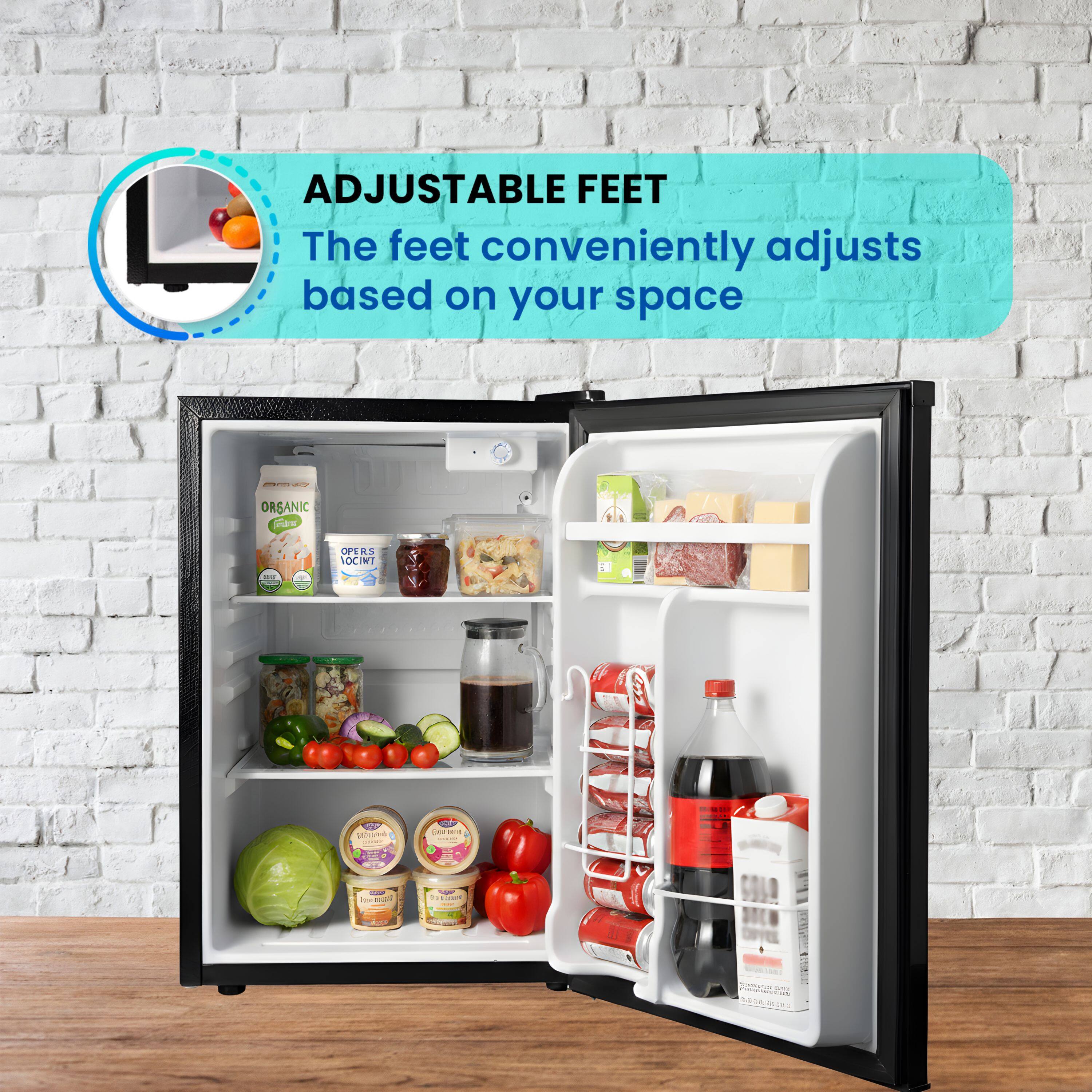 Conserv 18in Compact Refrigerator 2.6 Cu.Ft. Mini Fridge