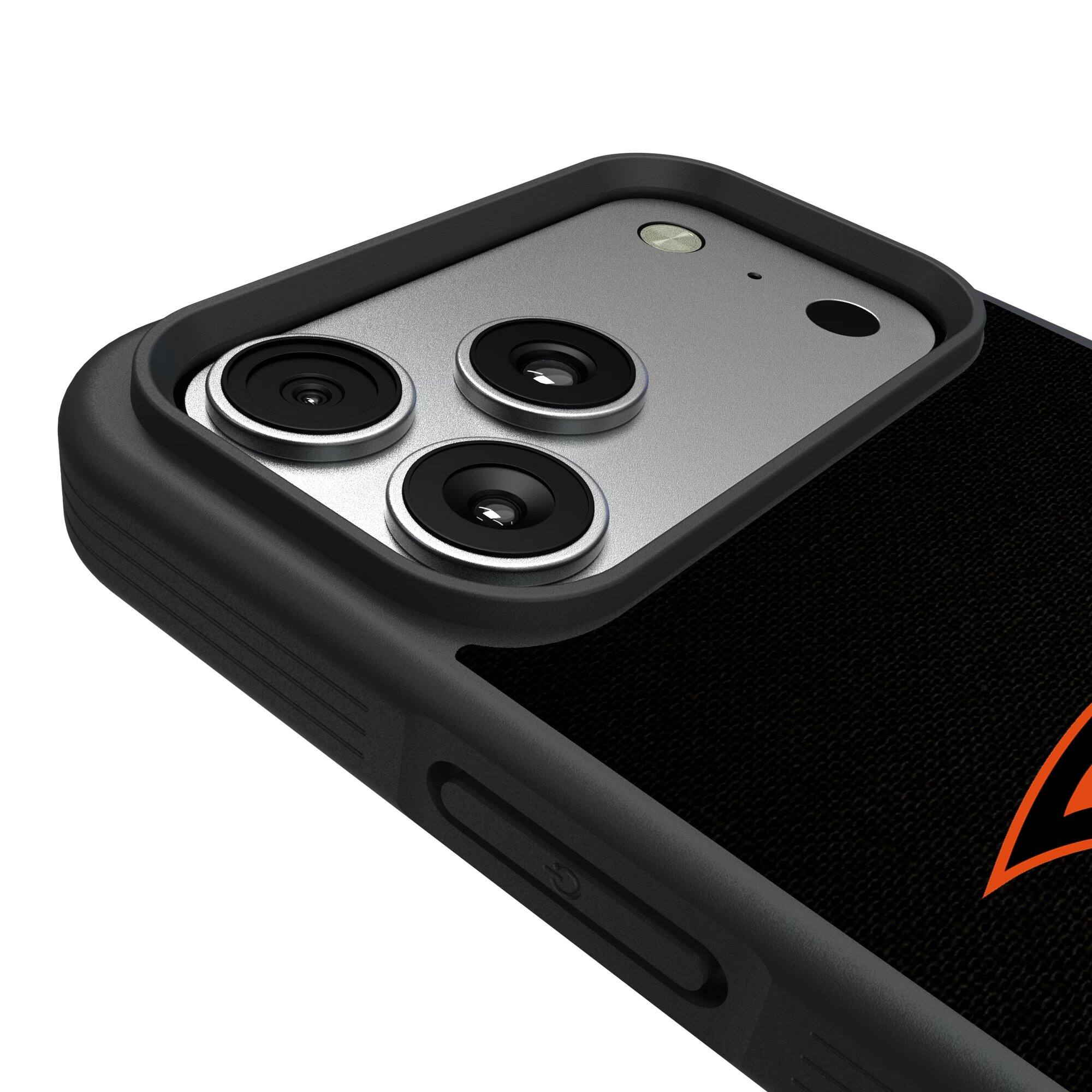 Alt View 2. Keyscaper - Oregon State Beavers Bump Case with 8.2ft Drop Protection - 14 Pro Max - Multicolor.