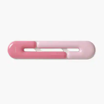 Front. Kensington - DUO Gel Keyboard Wrist Rest with Loop Design, Ergonomic Comfort Support - Pink.