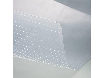 Alt View 1. Deflecto - EconoMat 46" x 60'' Rectangular Chair Mat for Low-Pile Carpet, Vinyl - Clear.