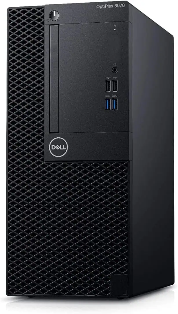 Dell - Refurbished Excellent - Optiplex 3070 Tower Intel I7-9700 32GB 2TB SSD Windows 11 Pro - Black