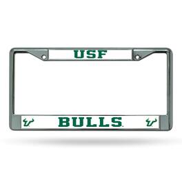 Rico Industries - South Florida USF Bulls Chrome License Plate Frame - Multi