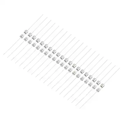 Front. Unique Bargains - 10A 250V Glass Fuse 3.6 x10mm Fast Blow Fuse with Lead for Home Appliances 20pcs.