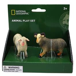 National Geographic - Ram and Sheep Figurines, 2 pc