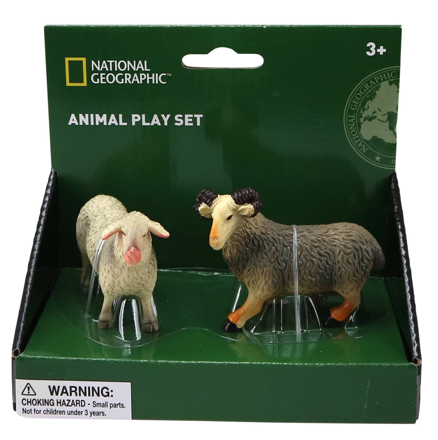 NATIONAL GEOGRAPHIC  
ANIMAL PLAY SET  

3+  

WARNING: CHOKING HAZARD - Small parts. Not for children under 3 years.