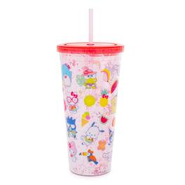 Silver Buffalo - Sanrio Hello Kitty and Friends Icons Confetti Carnival Cup | Holds 32 Ounces - Pink