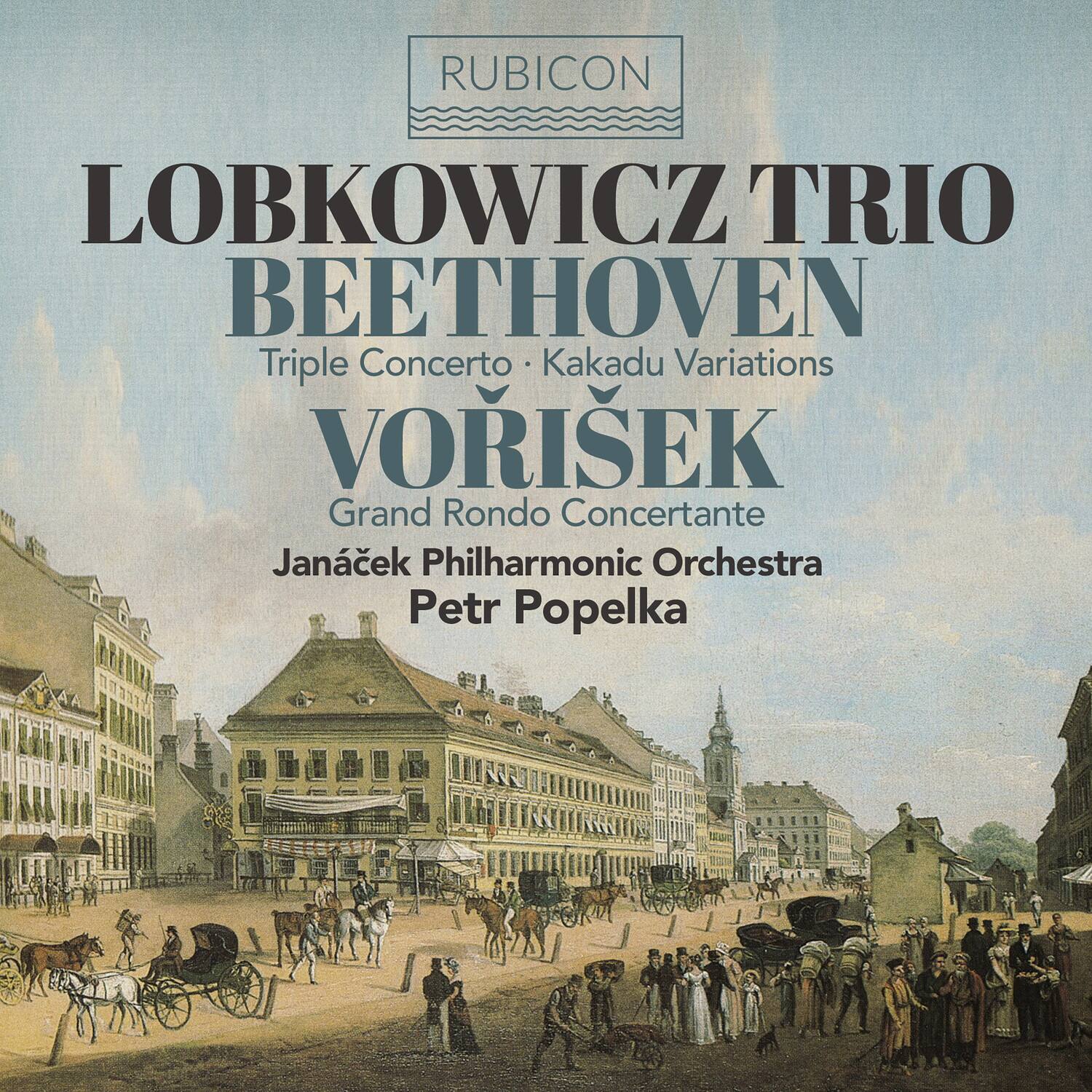 Lobkowicz Trio - Beethoven: Triple Concerto Op.56; Vorisek: Grando Rondo Concertante Op  - COMPACT DISCS