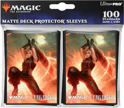 Ultra Pro Final Fantasy Deck Protector Sleeves (100ct) Cloud Ex-SOLDIER Ultra Pro Final Fantasy Deck Protector Sleeves (100ct) Cloud Ex-SOLDIER