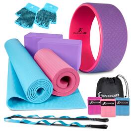 ProsourceFit - Yoga Kit, 7 Piece - Multi Colored