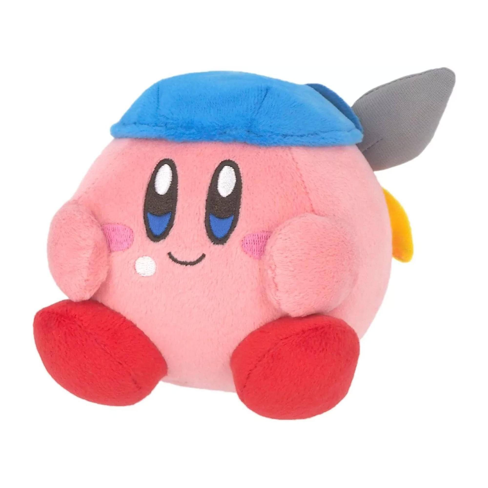 Alt View 1. Little Buddy - Kirby Bandana Waddle Dee 4 Inch Collector Plush - Pink.