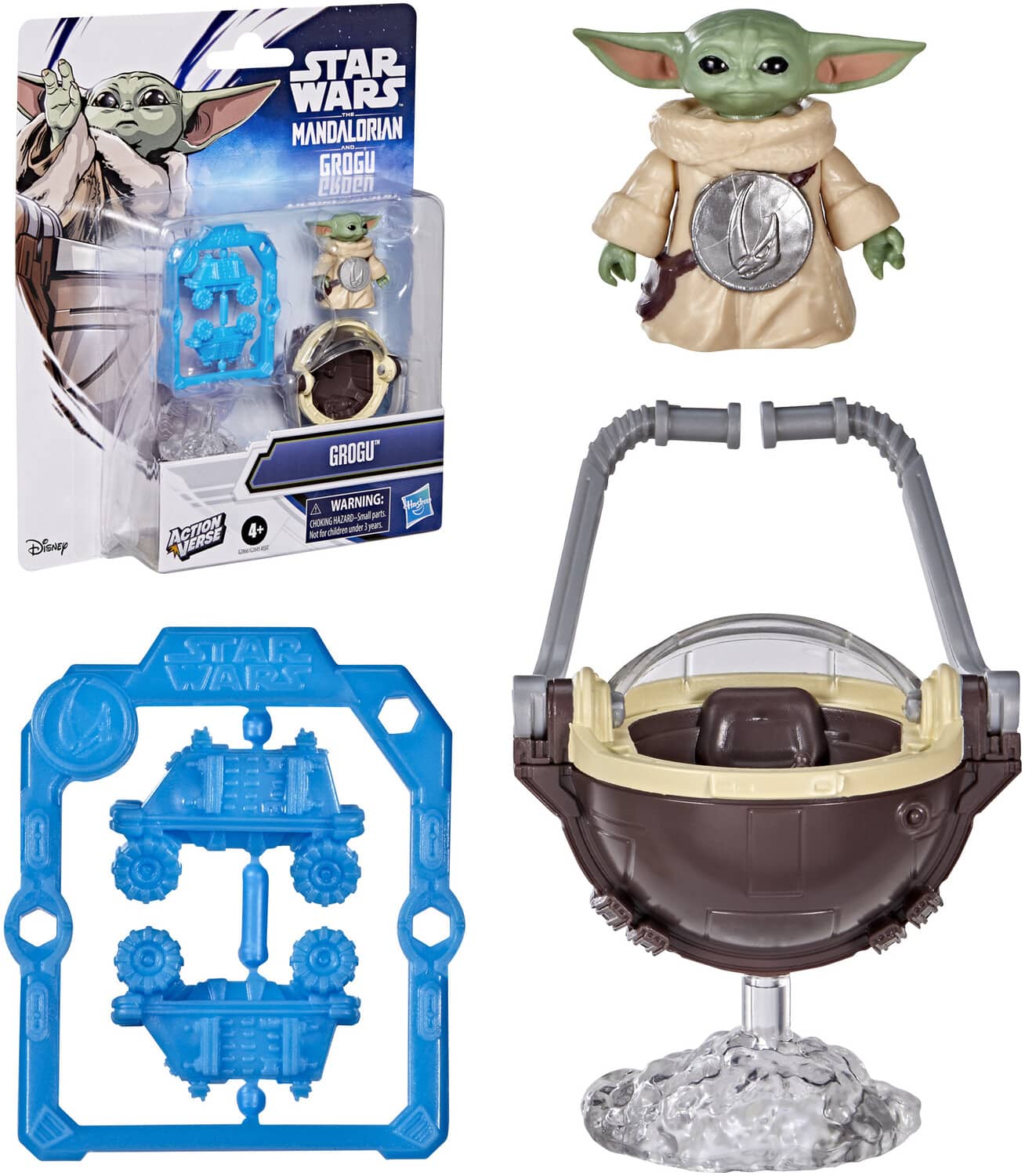 Hasbro - Star Wars - ActionVerse - Grogu Action Figure & Accessories - COLLECTIBLES - Multicolor price history on PriceWatchPro