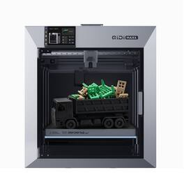 QIDI - Max4 Enclosed CoreXY FDM 3D Printer with 65C Heated Chamber, 800mm/s, Auto Leveling, 390x390x340mm Build Volume - Gray
