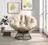Alt View 15. OSP Home Furnishings - Papasan Chair - Cream.