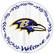 Front. Fan Creations - Baltimore Ravens 12" Welcome Circle Sign - Multicolor.
