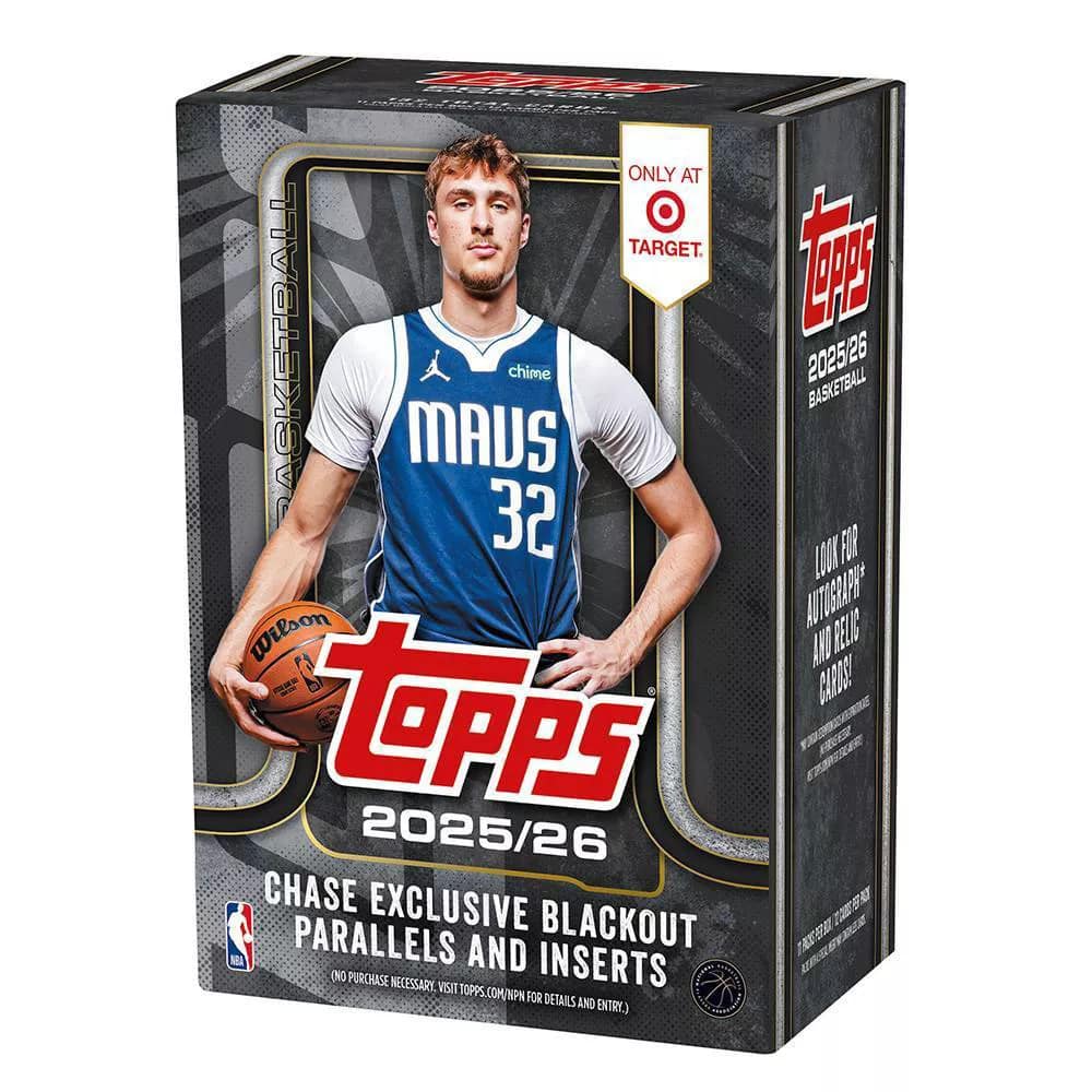 Topps 2025 26 Basketball NBA Flagship Value Blaster Box (Blackout