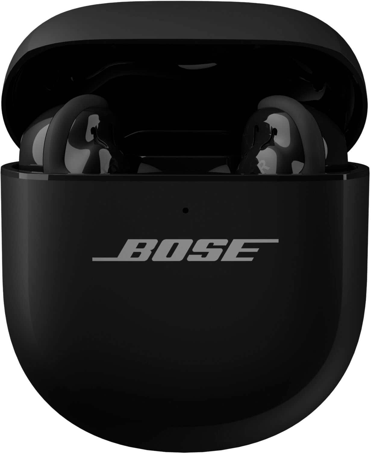 Alt View 1. Bose - QuietComfort Ultra (2nd Gen) True Wireless Noise Cancelling In-Ear Earbuds - Black.