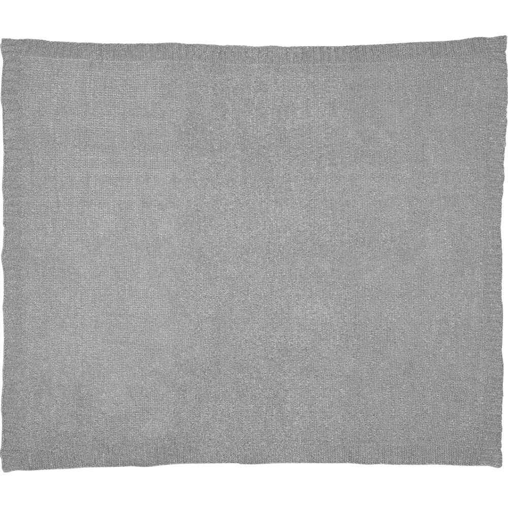 Angle. Ashly - Anawood Throw Blanket - Gray - Gray.