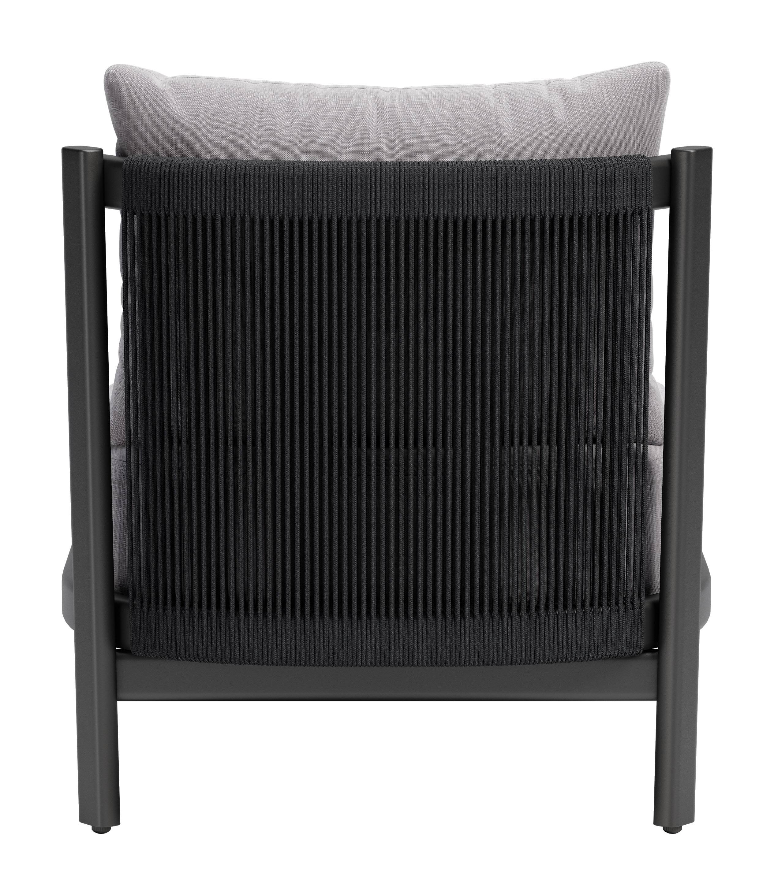 Alt View 2. Hivvago - Horizon Accent Chair Gray - Gray.