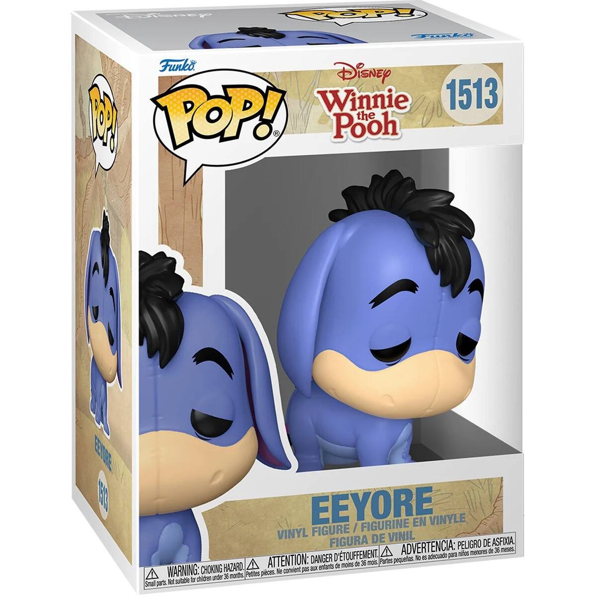 Disney Winnie the Pooh 1513 POP! Eeyore VINYL FIGURINE / FIGURE / VINYL DE VINIL FIGURA

WARNING: CHOKING HAZARD. Small parts. Not suitable for children under 36 months. Petites pièces. No es adecuado para niños menores de 36 meses.

ATTENTION: DANGER D'ÉTOUFFEMENT. Parts pequenas. Não é adequado para crianças menores de 36 meses.

ADVERTENCIA: PELIGRO DE DESFIXI. Pequeños peces. No se adecua para niños menores de 36 meses.
