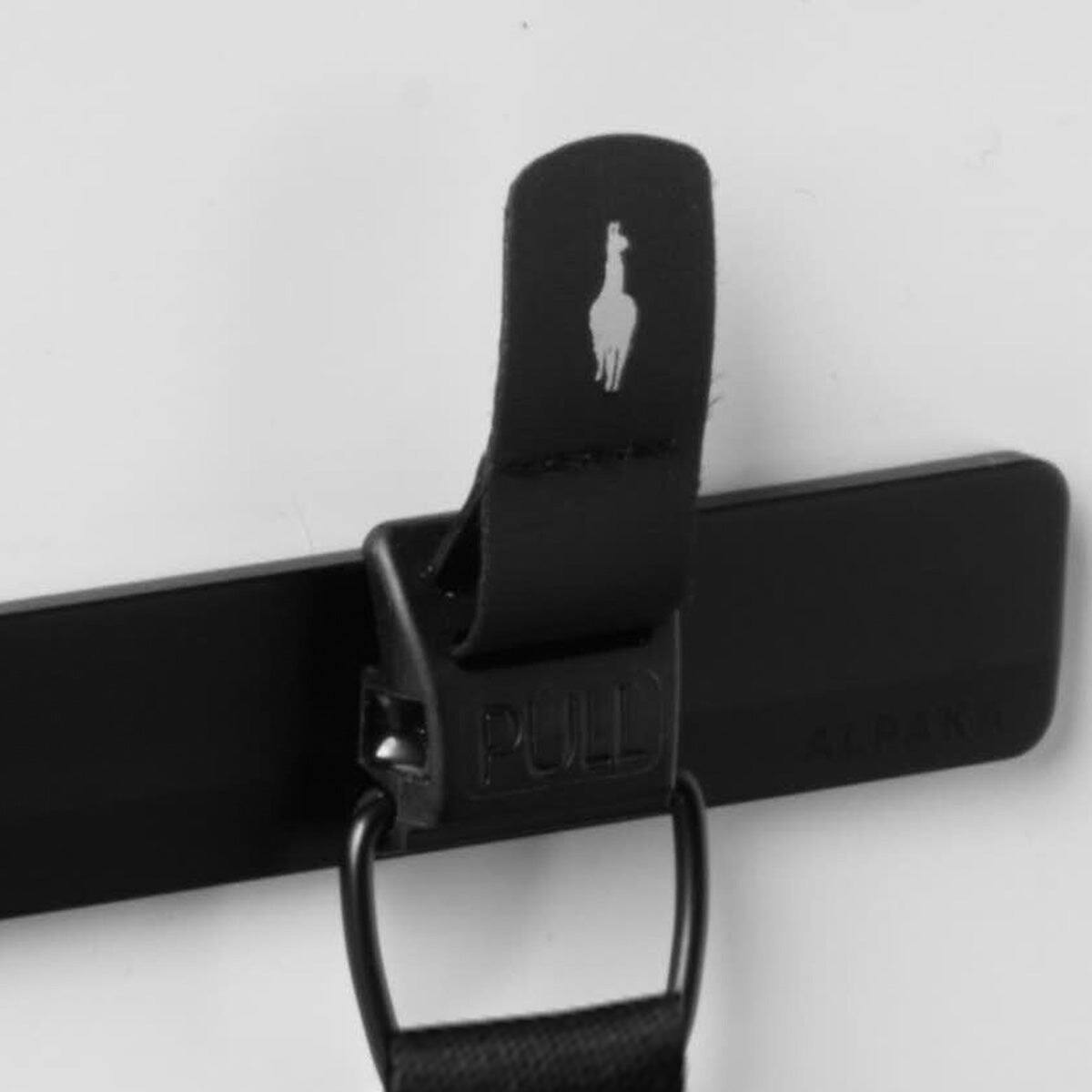 Alt View 5. ALPAKA - HUB Carabiner Quick Release Keychain with Magnetic Belt Clip - EDC Carabiner for Keys - Tactical Gear(S) - Black.