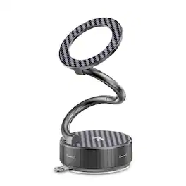 Mybat Pro - FlexHold Magnetic Gooseneck Vacuum Suction Phone Holder - Black