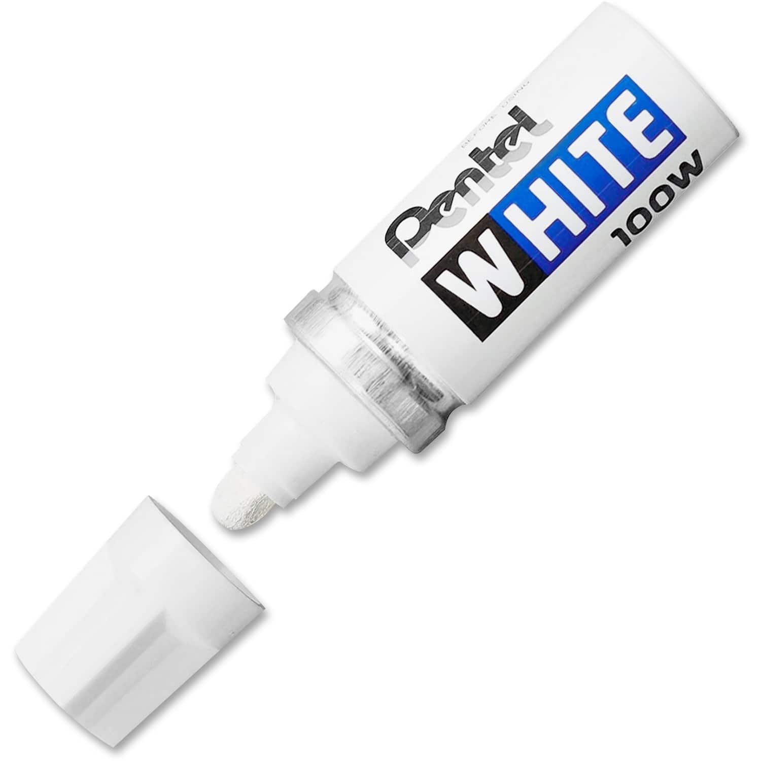 Pentel - Felt Tip White Markers White Ink 1 Each price history on PriceWatchPro