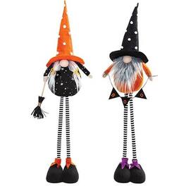 BreeBe - *Standing Halloween Gnome w/Telescoping Legs 2 Asstd - Multicolor