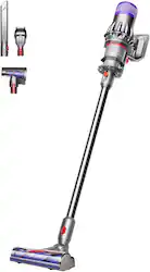 Dyson - Limited Edition V9 Motorbar Cordless Vacuum Cleaner - Sprayed Dark Nickel / Gloss Nickel - Front_Zoom