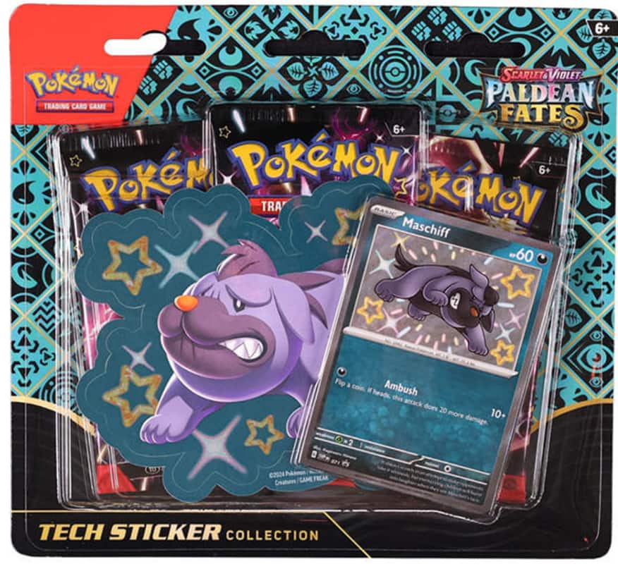 Pokémon - Trading Card Game: Paldean Fates Tech Sticker Collection [Maschiff]